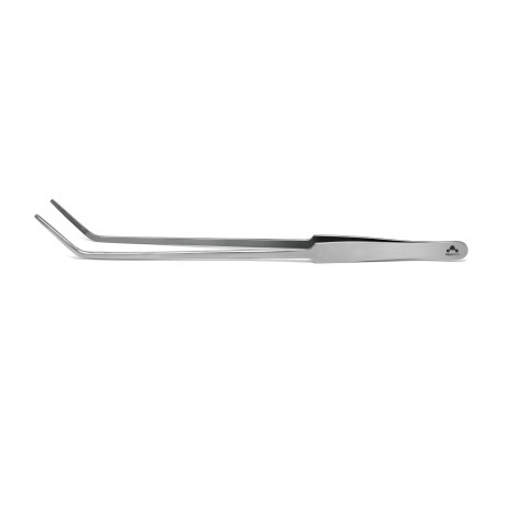 AQUAVITRO Curved Fine Tip Forceps - Pince de Précision incurvé 25cm