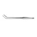 AQUAVITRO Curved Fine Tip Forceps - Pince de Précision incurvé 25cm