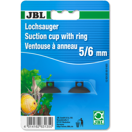 JBL Ventouse à anneau élast. dia 6mm 2pces